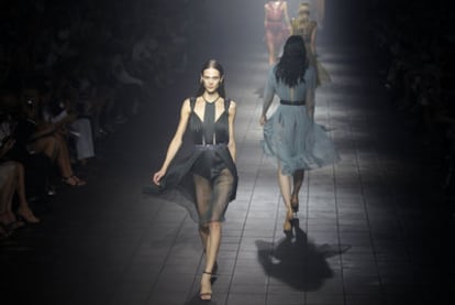 El desfile de Alber Elbaz para la colección de Lanvin.