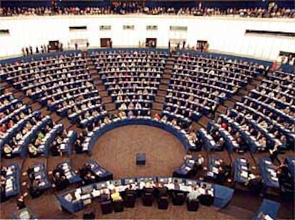 Imagen del pleno del Parlamento Europeo, en Estrasburgo.