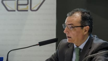 Salvador Navarro, presidente de la Confederaci&oacute;n Empresarial Valenciana (CEV).