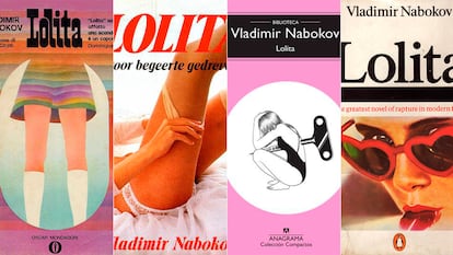 Portadas de la novela 'Lolita' de Vladimir Nabokov.