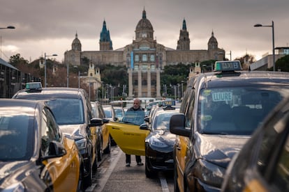 Huelga taxi Barcelona