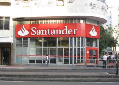 Una oficina de Santander