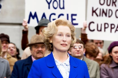 El maquillaje de Meryl Streep en La dama de hierro se llevó un Oscar.