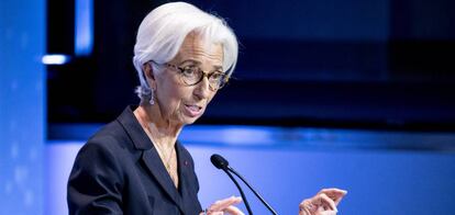 La presidenta del BCE, Christine Lagarde.