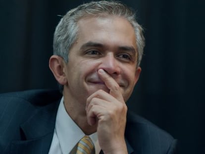 El alcalde de Ciudad de México, Miguel Ángel Mancera.