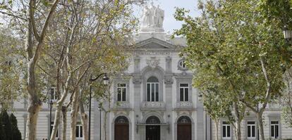 Sede del Tribunal Supremo, en Madrid.