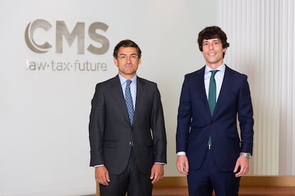 Pablo Gutiérrez, nuevo socio de Laboral del despacho; y Alejandro González, nuevo socio de Banking & Finance.