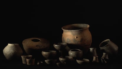 Eight types of pottery were made at El Argar, all in the same area and with the same clay.