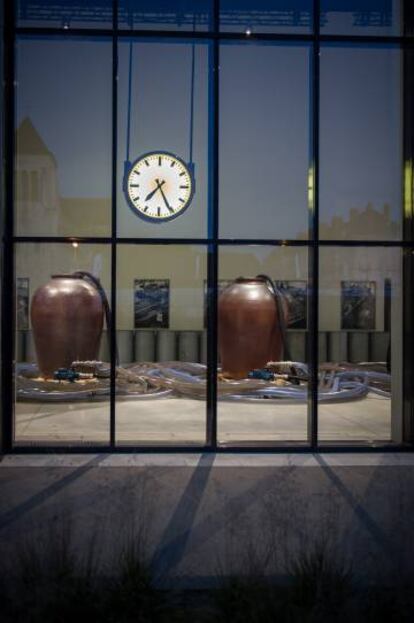 Obra de Klaus Rinke en el museo CCCOD, en Tours.