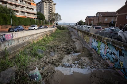 La riera de Vilassar de Mar, este martes