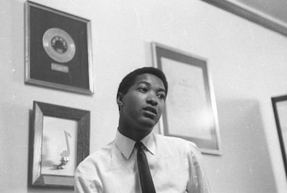 Sam Cooke en 1960 con 29 años, cuatro antes de morir.