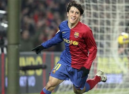 Bojan, autor de dos goles del Barcelona