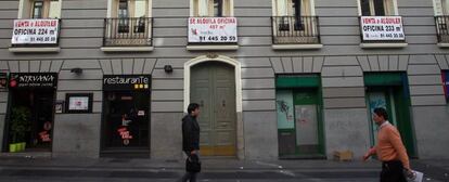 Viviendas en alquiler y venta en Madrid. 