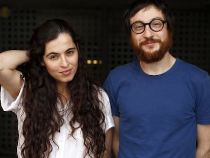 S&iacute;lvia P&eacute;rez Cruz y Ra&uuml;l Fernandez Mir&oacute;, fotografiados ayer en Madrid. 