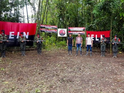 Libertação de três militares sequestrados pelo ELN em Arauca, em setembro