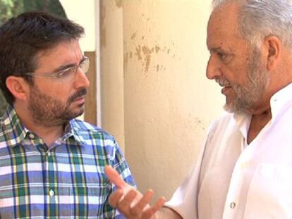 Jordi Evol&eacute; con Julio Anguita