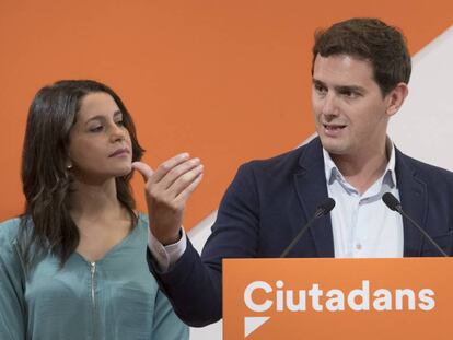 Albert Rivera i In&eacute;s Arrimadas.