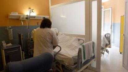 The palliative care ward at a Seville hospital.