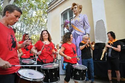 Pasacalles de la Festa Major de Sants 2023.