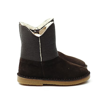 Botas de ante y borrego Mango (59, 99 €).