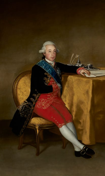 Vicente Joaquín Osorio de Moscoso y Guzmán Fernández de Córdoba y la Cerda, XIII conde de Altamira, por Francisco de Goya (1786).