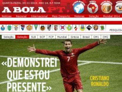 Portada de A Bola