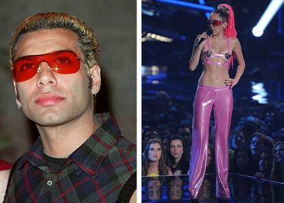 De nuevo, Miley Cyrus parace haberse fijado en No Doubt. La imagen de todos sus miembros fue el resultado de mezclar alocadamente la cultura manga, el 'grunge', el punk y el pop. Para la gala de los Vídeo Music Awards, celebrada el pasado agosto, Cyrus se enfundó en un dos piezas rosa chicle firmado por Versace que decidió aliñar con unas gafas de cristal rojo como las que lució hace años Tony Kanal (Londres 1979), bajista de No Doubt.