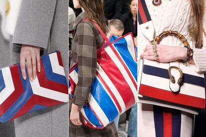 Bolsos de Anya Hindmarch, Balenciaga y Gucci.