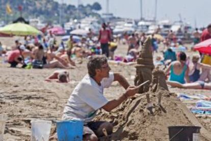 La playa de Roses, en la Costa Brava