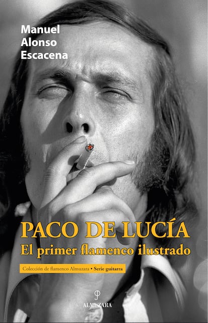 Portada de 'Paco de Lucía, el primer flamenco ilustrado', de Manuel Alonso Escacena.