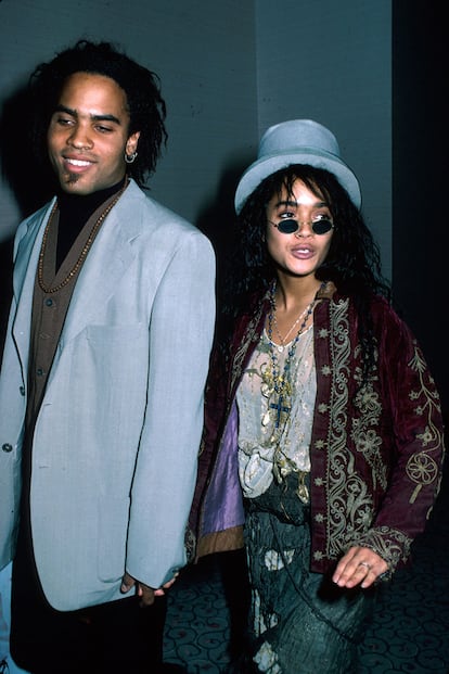 Lisa Bonet y Lenny Kravitz
	

	Casados desde 1987 hasta 1993, se les ha podido ver juntos en la gala del Met 2015, pero como amigos. La pareja actual de Lisa es Jason Momoa, también conocido como Khal Drogo en 'Juego de Tronos'.