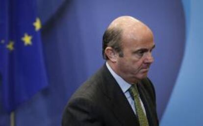 El ministro de Economía y Competitividad de España, Luis de Guindos. EFE/Archivo