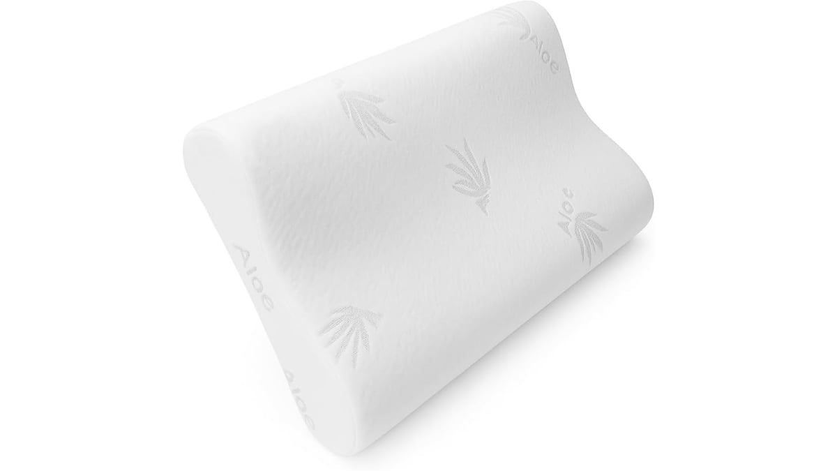 Memory foam pillow.