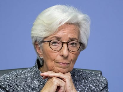 Christine Lagarde, presidenta del BCE