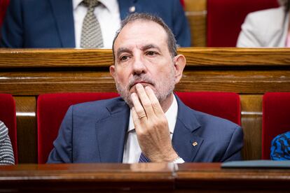 Ramon Espadaler, en el Parlament.