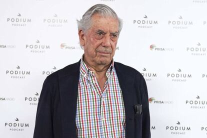 El Nobel de Literatura Mario Vargas Llosa 