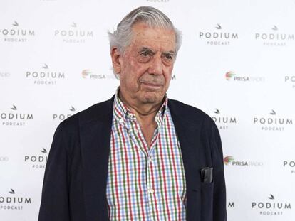 El Nobel de Literatura Mario Vargas Llosa 