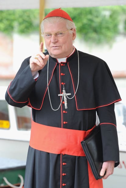 El cardenal Angelo Scola durante el 67º Festival Internacional de Cine de Venecia, en 2010.