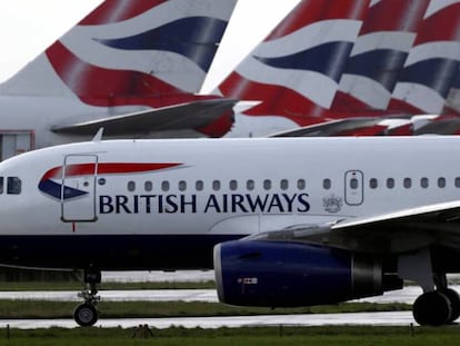 Aviones de British Airways.