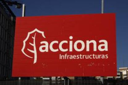 Logotipo de la empresa Acciona. EFE/Archivo