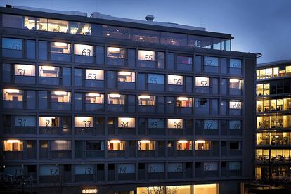 El segundo hotel de la compañía, inaugurado en 2009, en el céntrico distrito Mitte de Berlín.