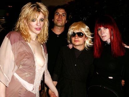 Courtney Love, Astor, JT Leroy, and Speedie