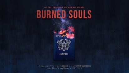 Cartel de 'Burned Souls'.