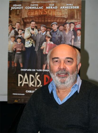 El actor francés Gérard Jugnot