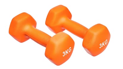 ofertas deporte amazon en mancuernas para ejercitar brazos, hombros y espalda.