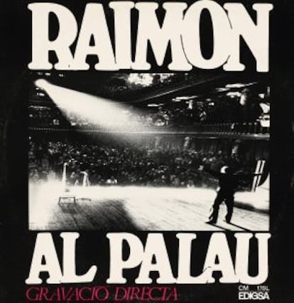 Raimon al Palau de la Música Catalana l'any 1967.