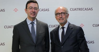 &acute;Jorge Bad&iacute;a, director general, y Rafael Fontana, presidente ejecutivo de Cuatrecasas.