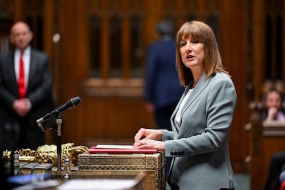 La ministra de Economía de Reino Unido, Rachel Reeves.