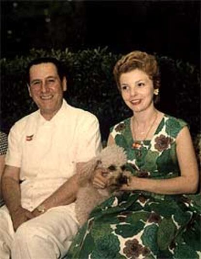 Juan Domingo Perón y María Estela Martínez.