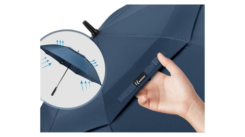 Diseño de doble cubierta resistente frente a vientos fuertes.